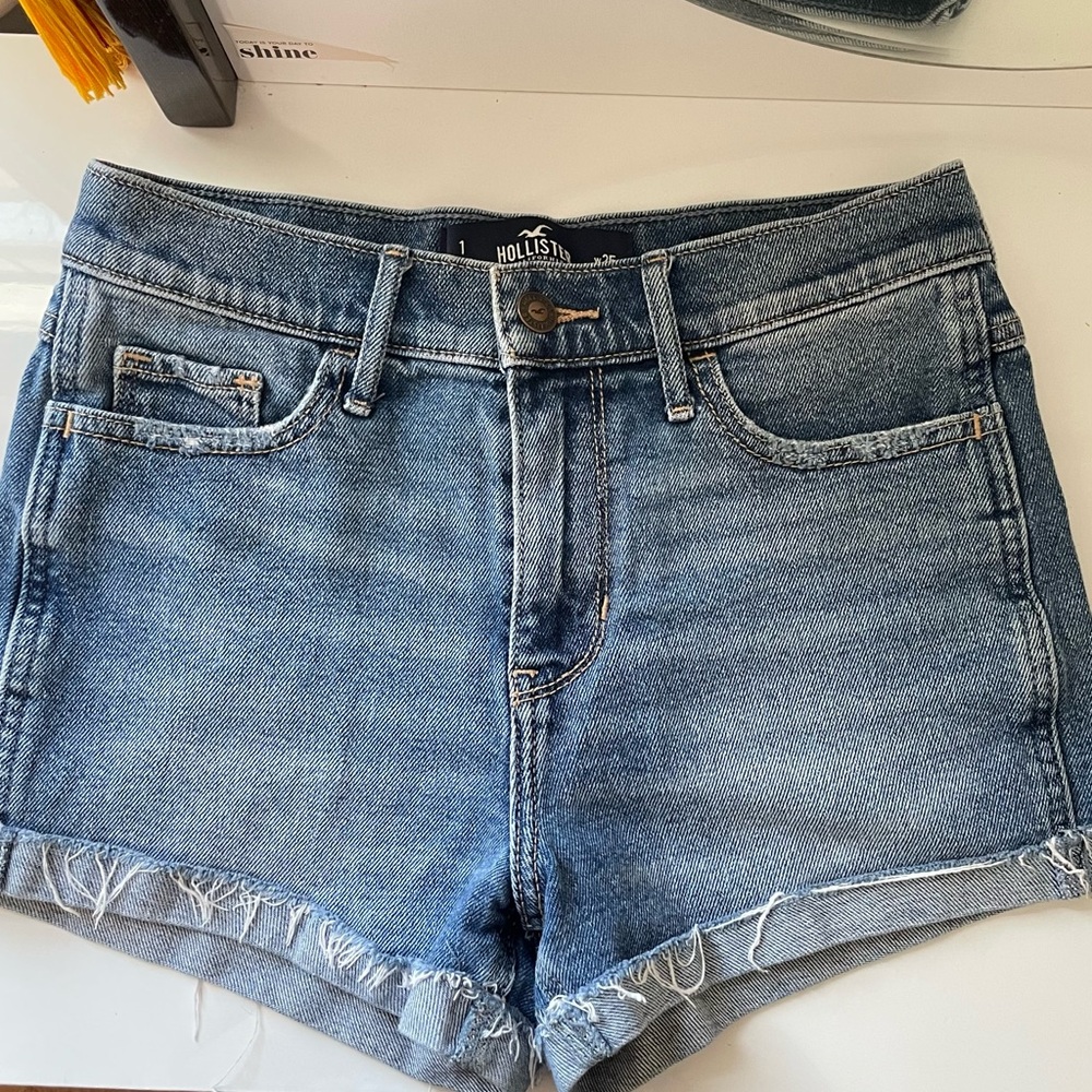 Hollister Blue Denim Short